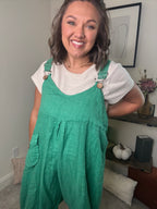 Lillian Linen Overalls