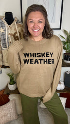 Whiskey Weather Sweater