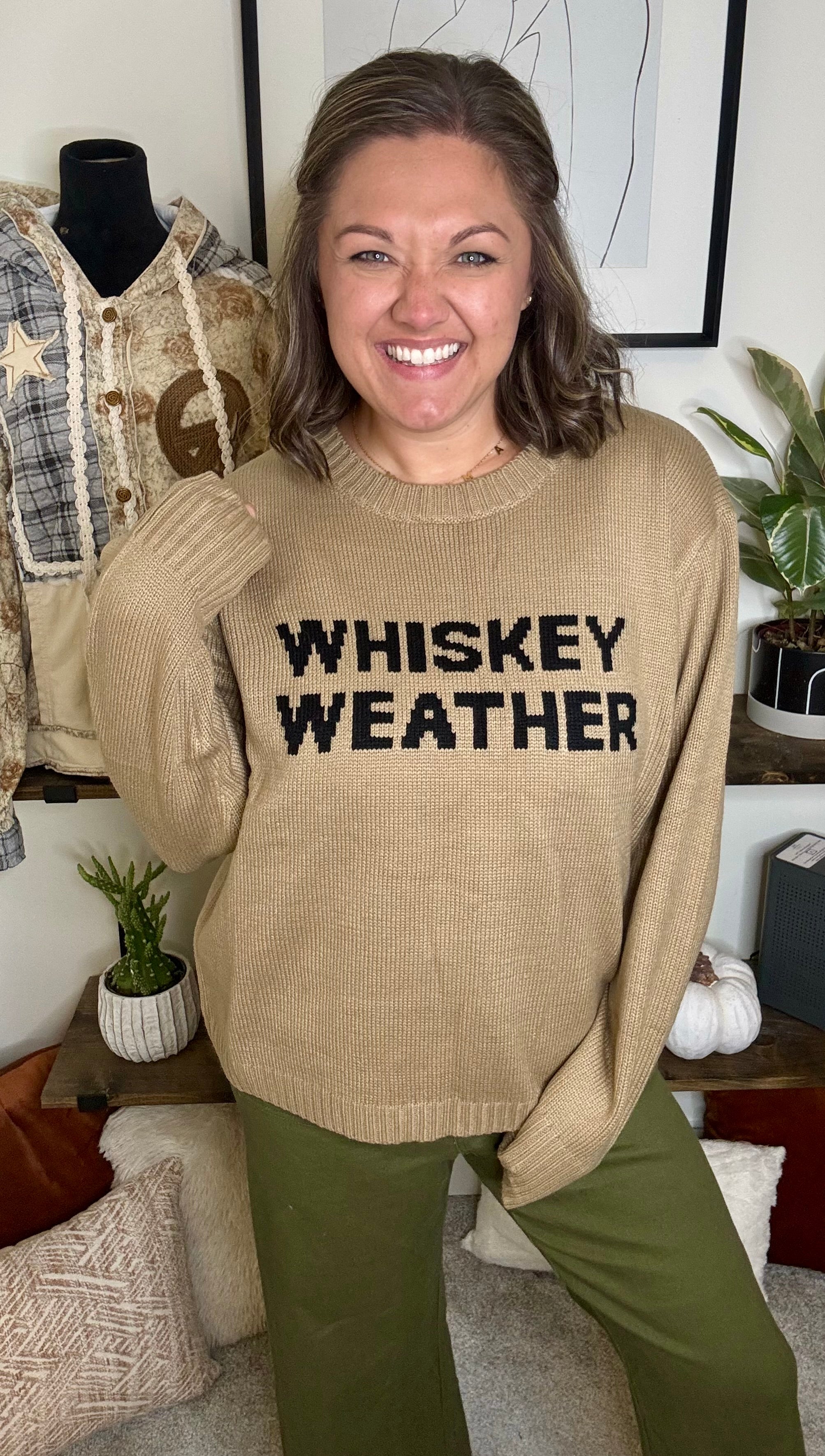 Whiskey Weather Sweater