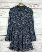 Ruffled Animal Print Dress