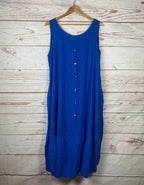 Beth Back-Button Dress