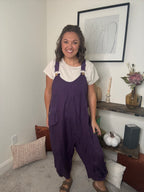 Lillian Linen Overalls