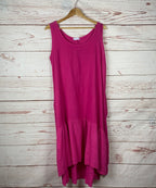 Beth Back-Button Dress