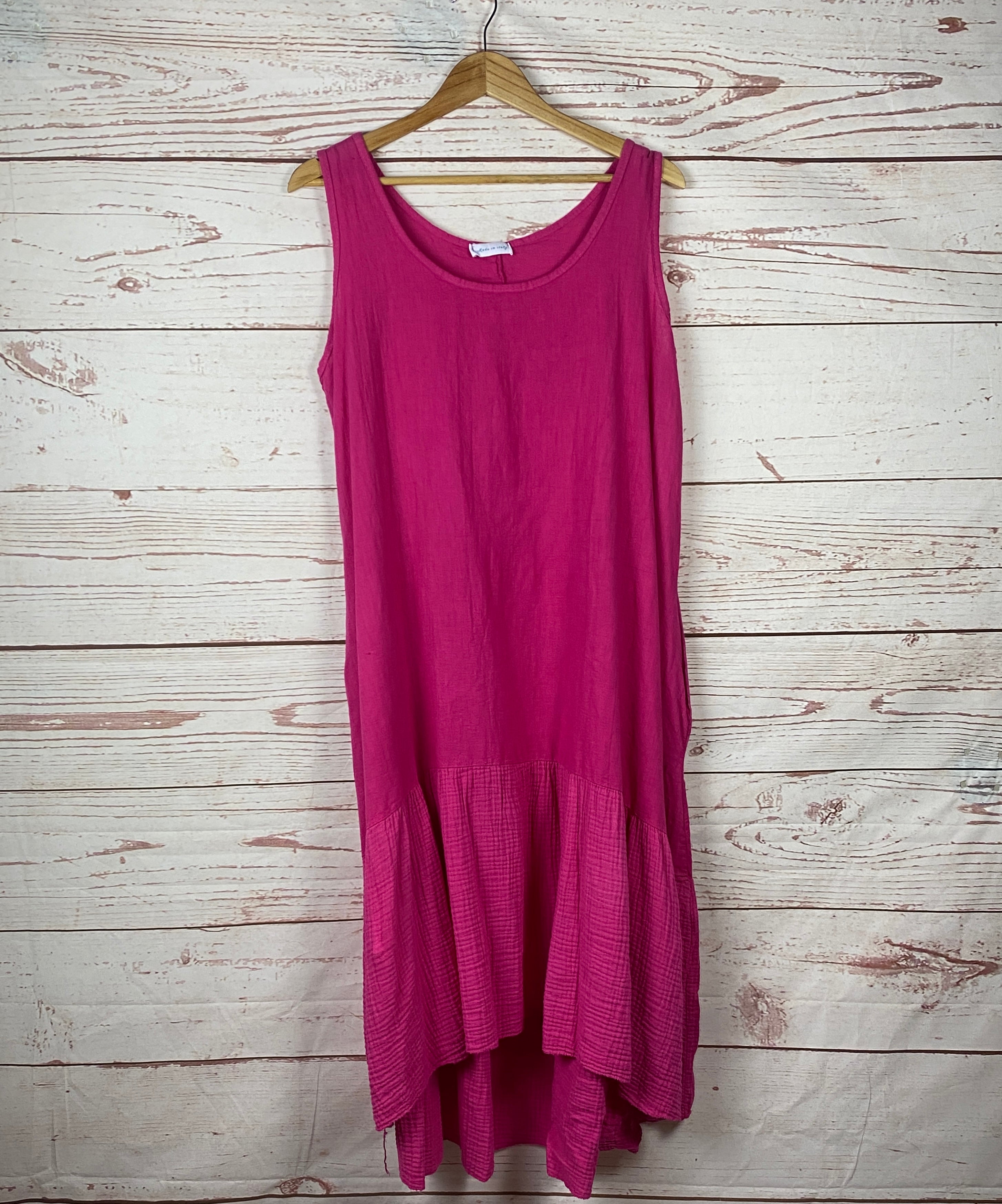 Beth Back-Button Dress
