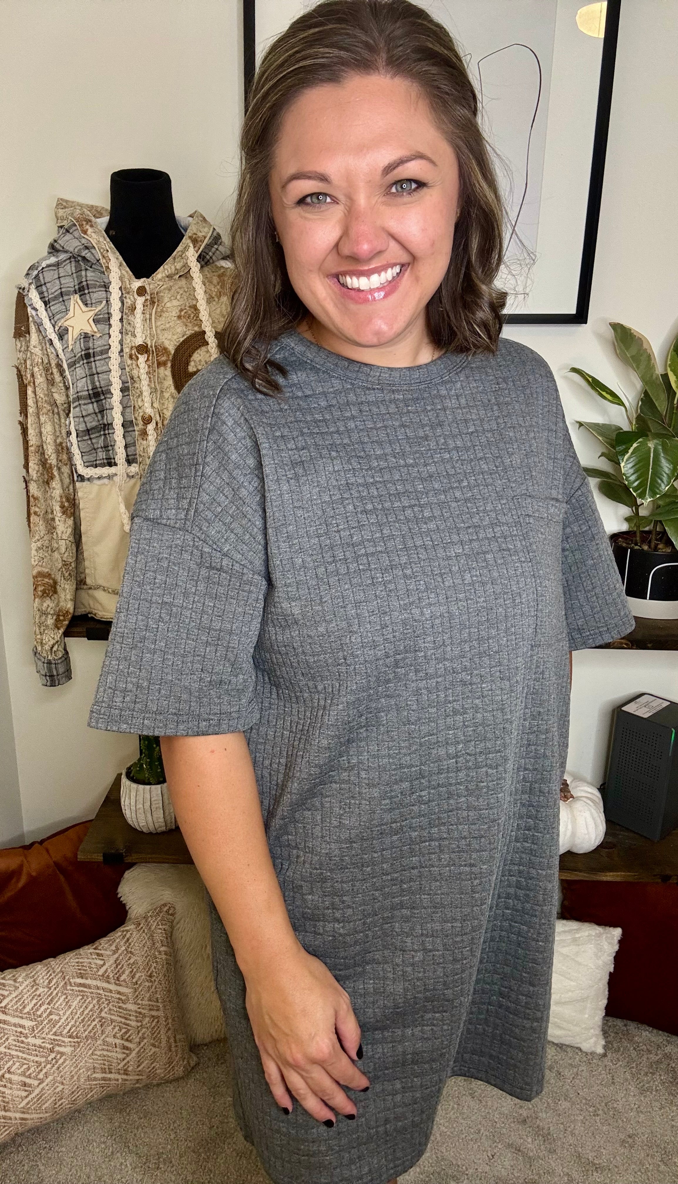 Jasmine Textured Dress
