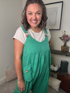 Lillian Linen Overalls