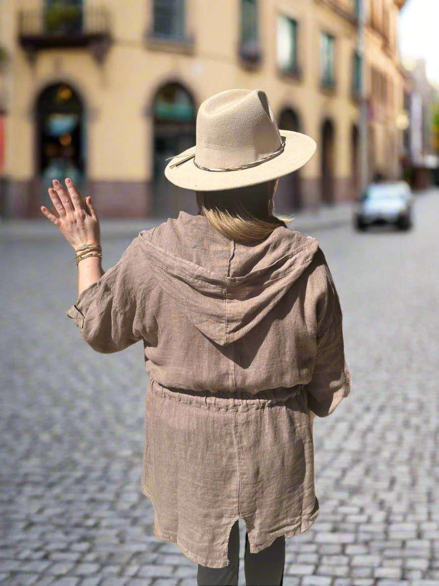 Linen Hoodie