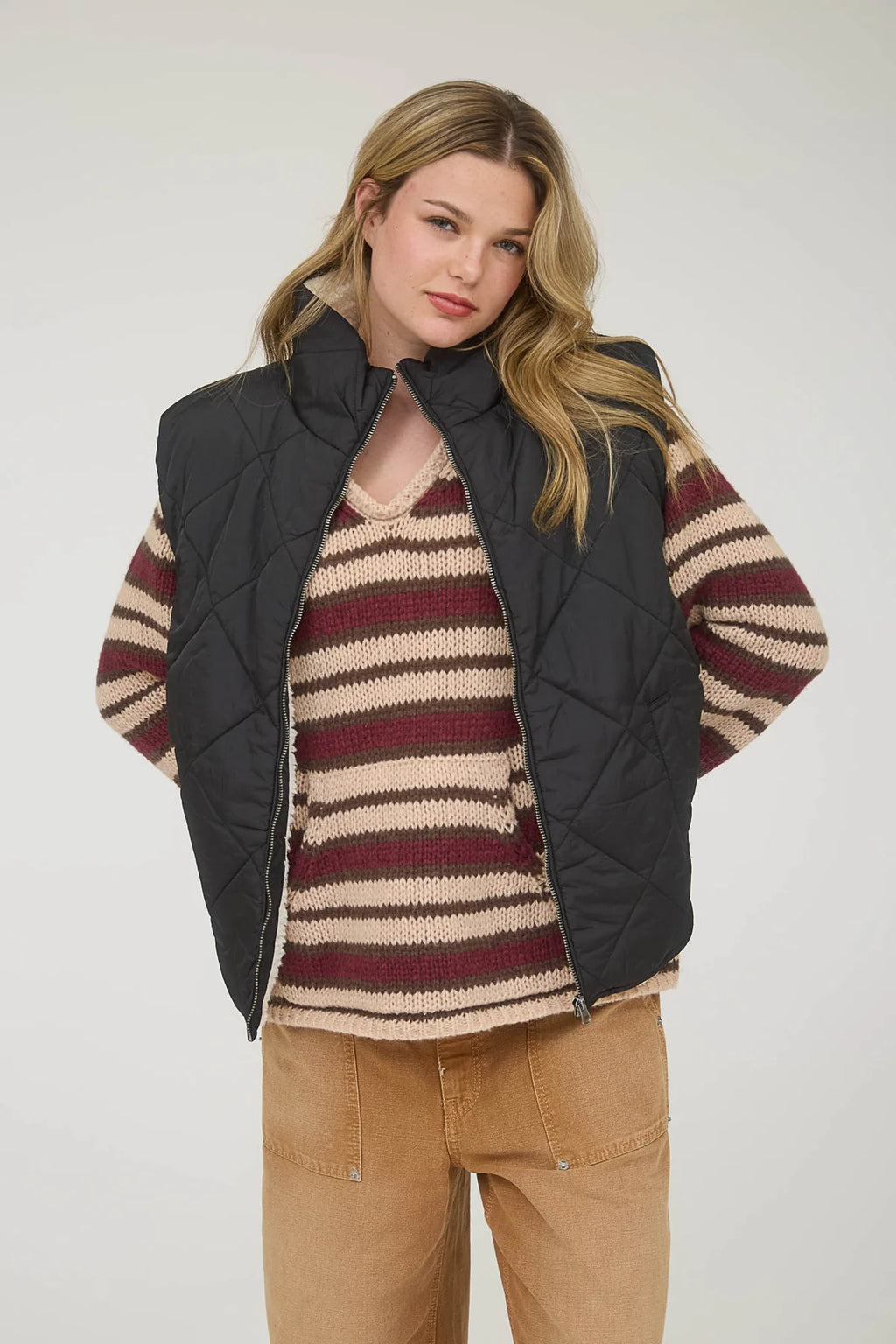 Charlotte Sherpa Lined Vest