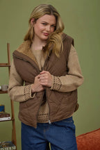 Charlotte Sherpa Lined Vest