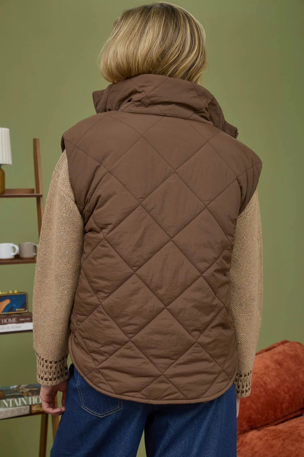 Charlotte Sherpa Lined Vest