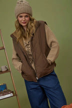 Charlotte Sherpa Lined Vest