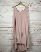 Beth Back-Button Dress