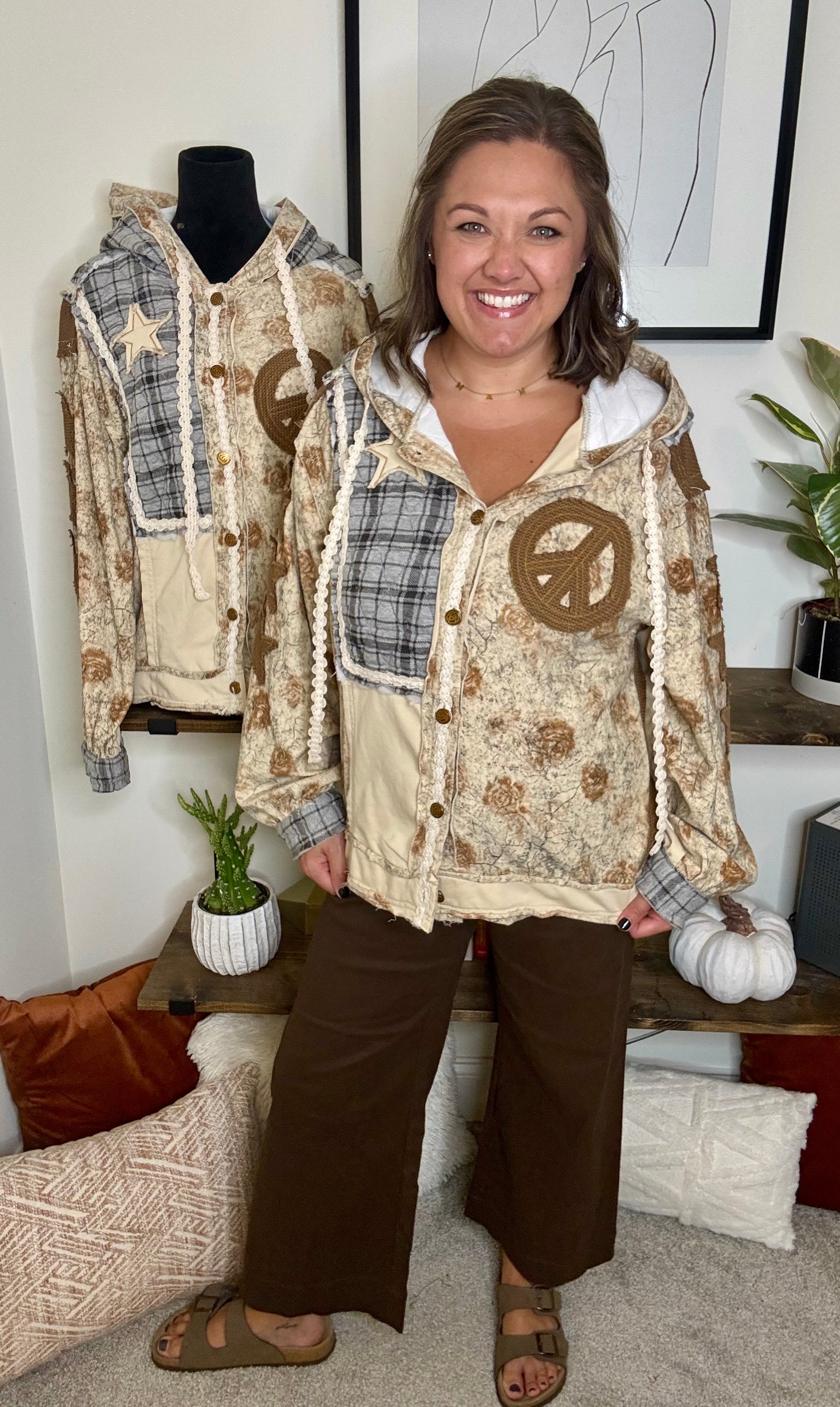 Marlene Peace Hoodie