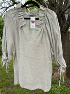 Tatiana Linen Blouse