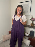 Lillian Linen Overalls