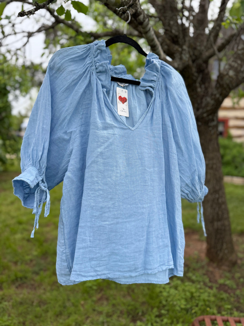 Tatiana Linen Blouse