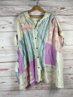 Quilt Hooded Poncho