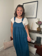 Overall Linen Dress