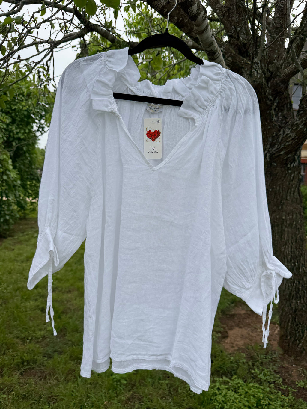 Tatiana Linen Blouse