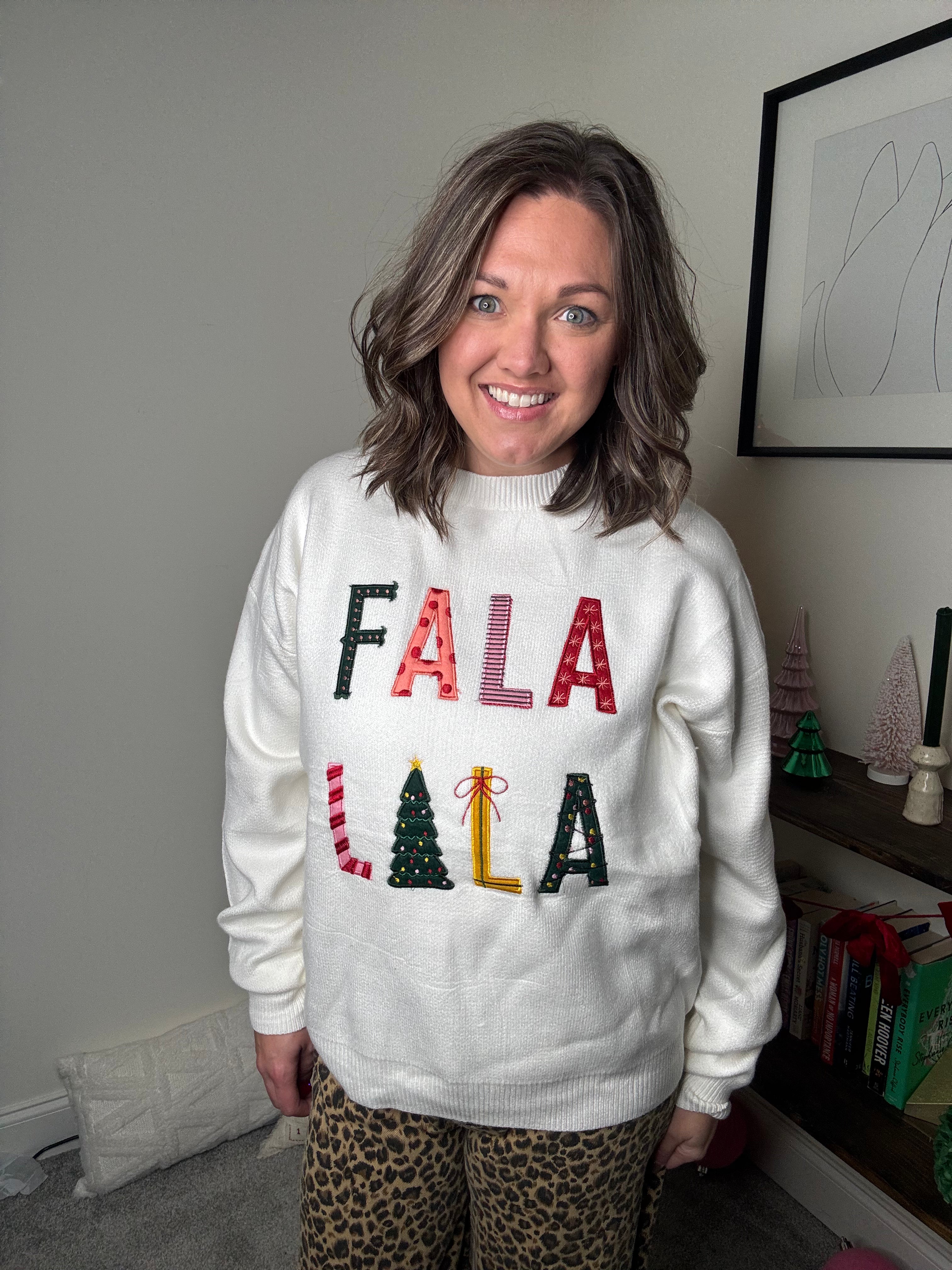 Falalala Sweater DOORBUSTER