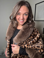 Leopard with the Fur Poncho DOORBUSTERS