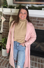 Blushin’ Beauty Pink Trench Coat