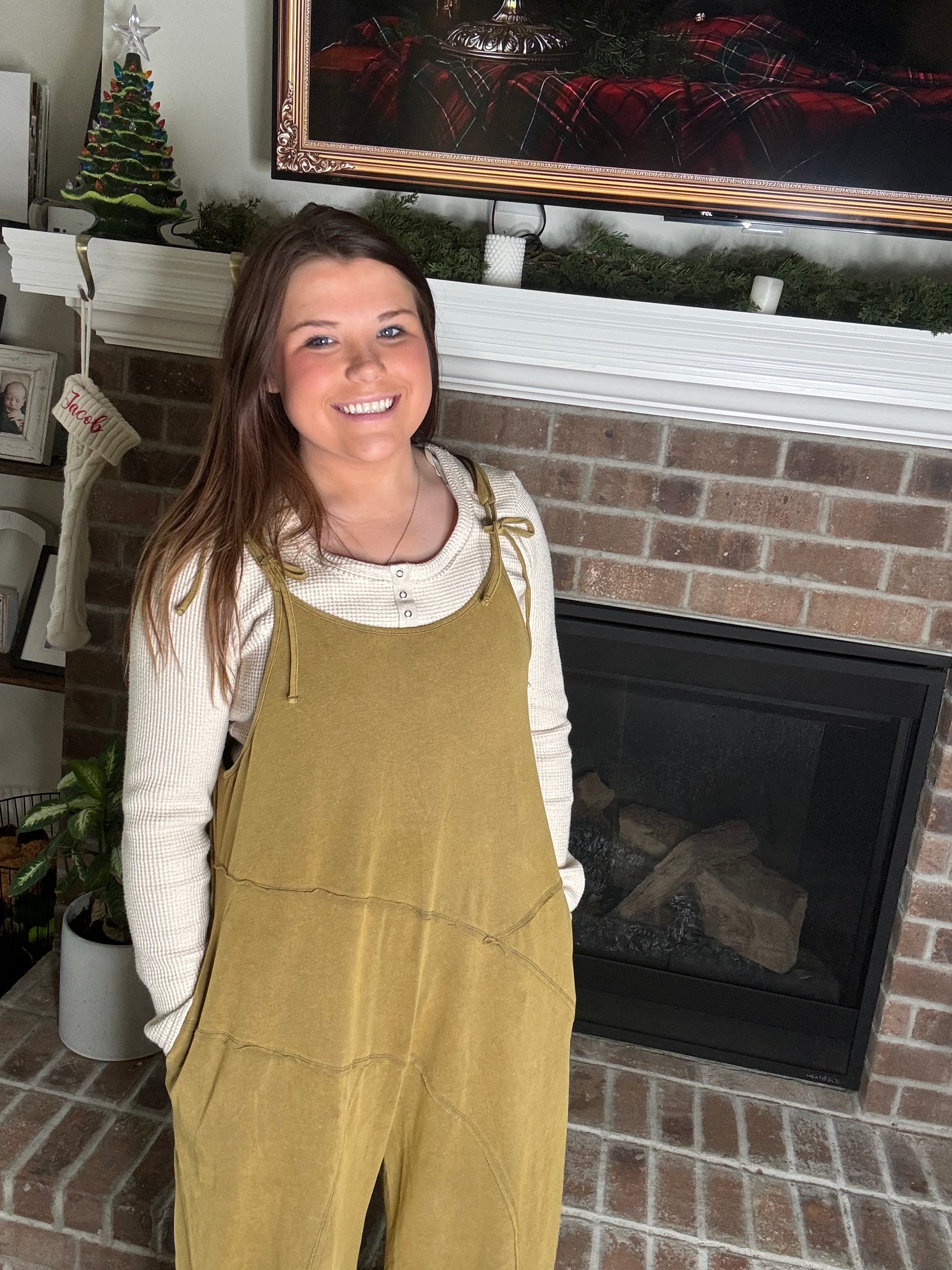 Olive This Life Flowy Romper Dress