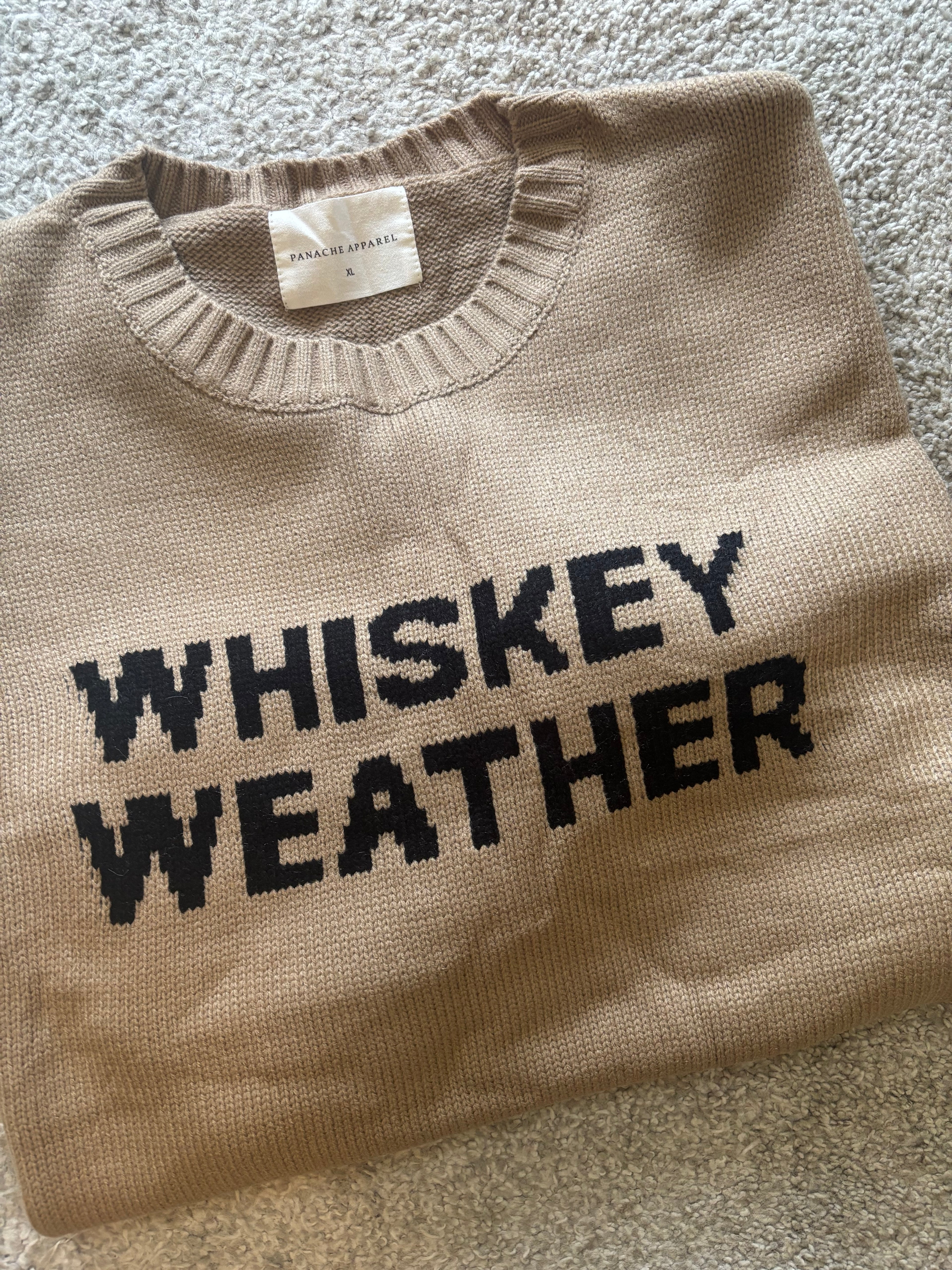 Whiskey Weather Sweater