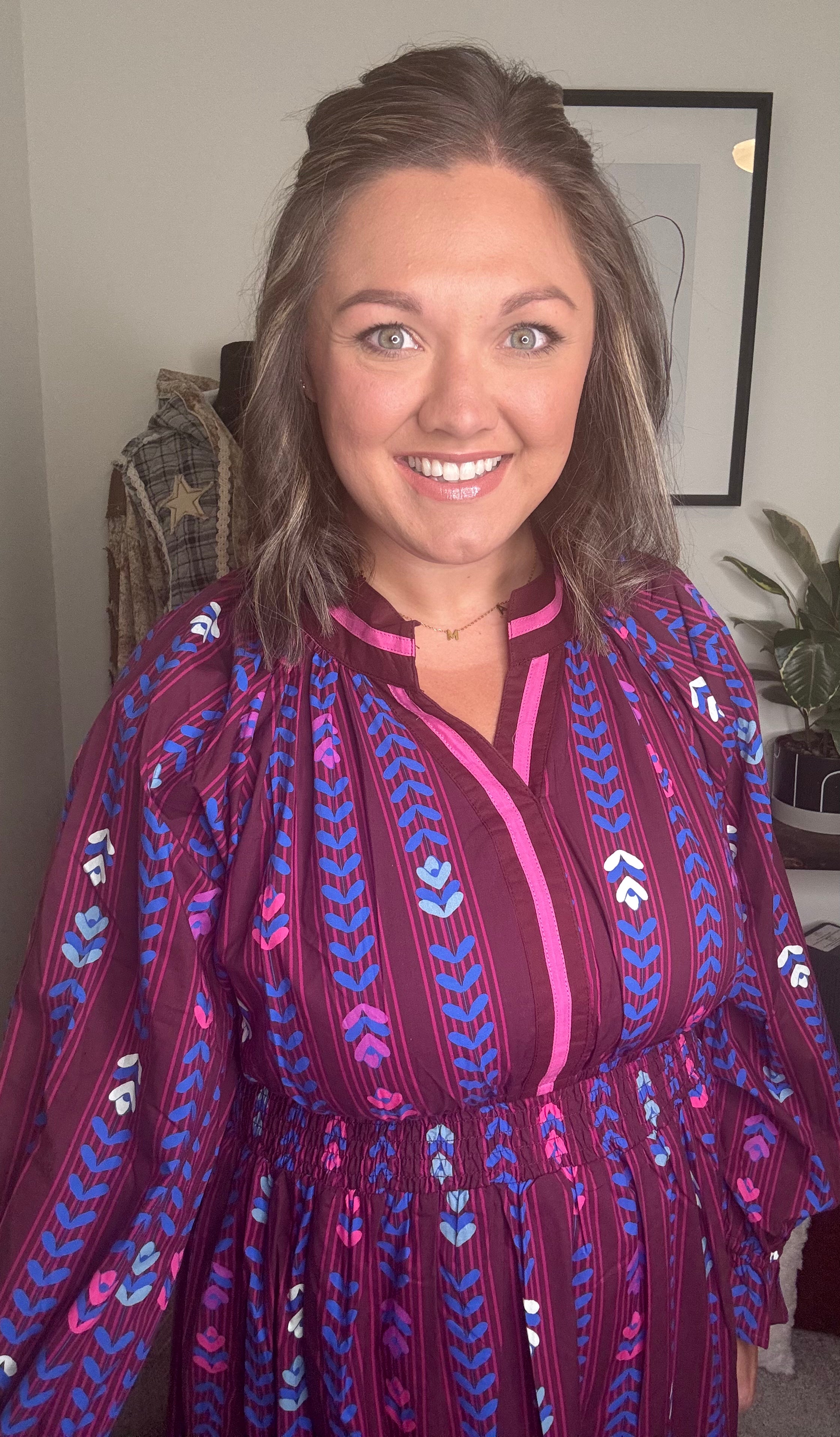 Adeline Print Dress
