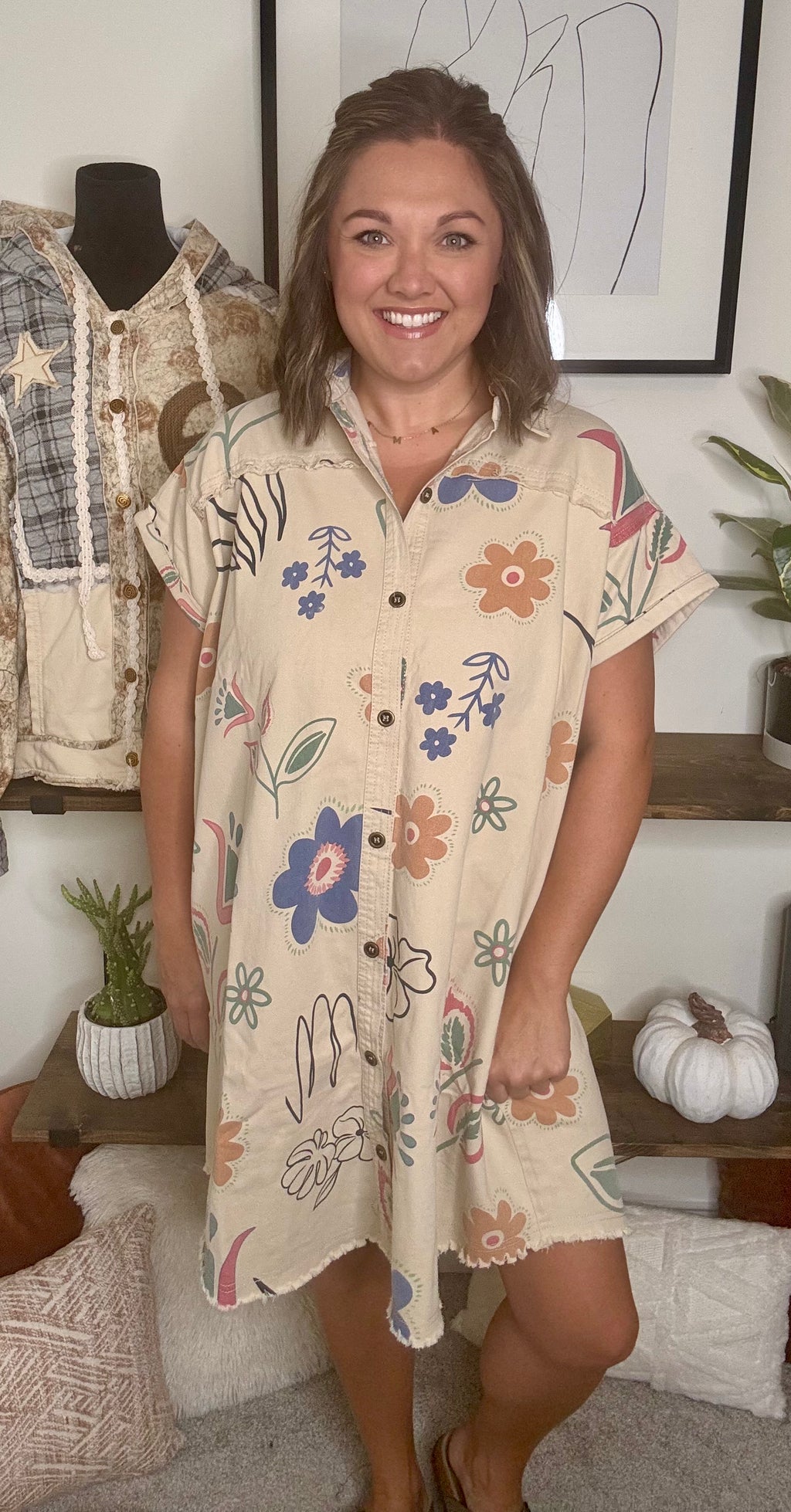 Delilah Denim Dress