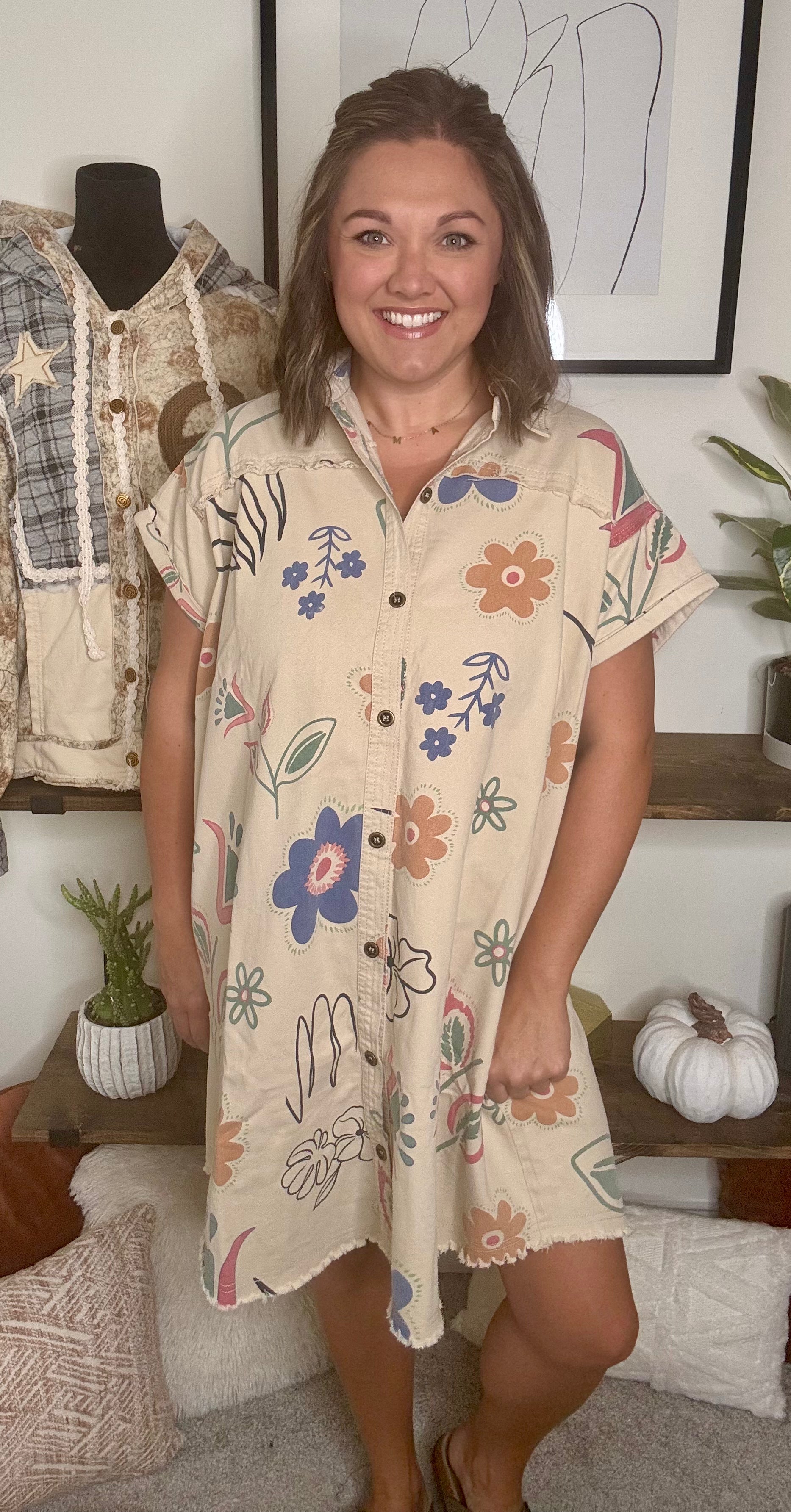 Delilah Denim Dress
