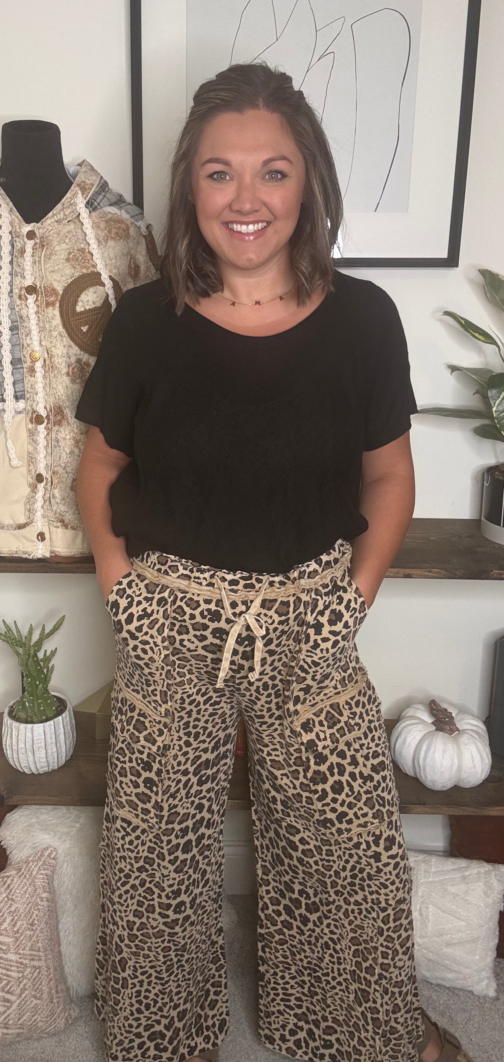 Sylvia Linen Top