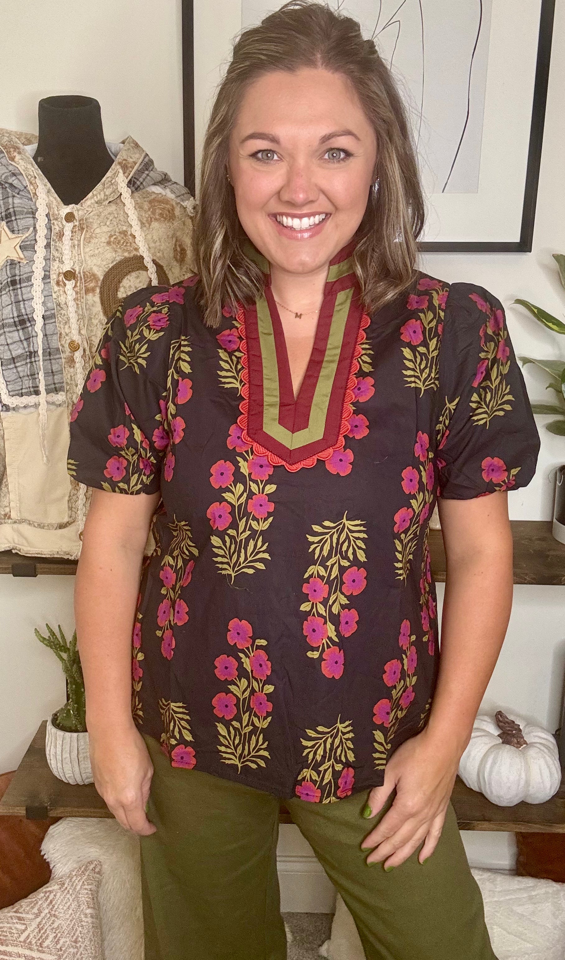 Juniper Puff Sleeve Blouse