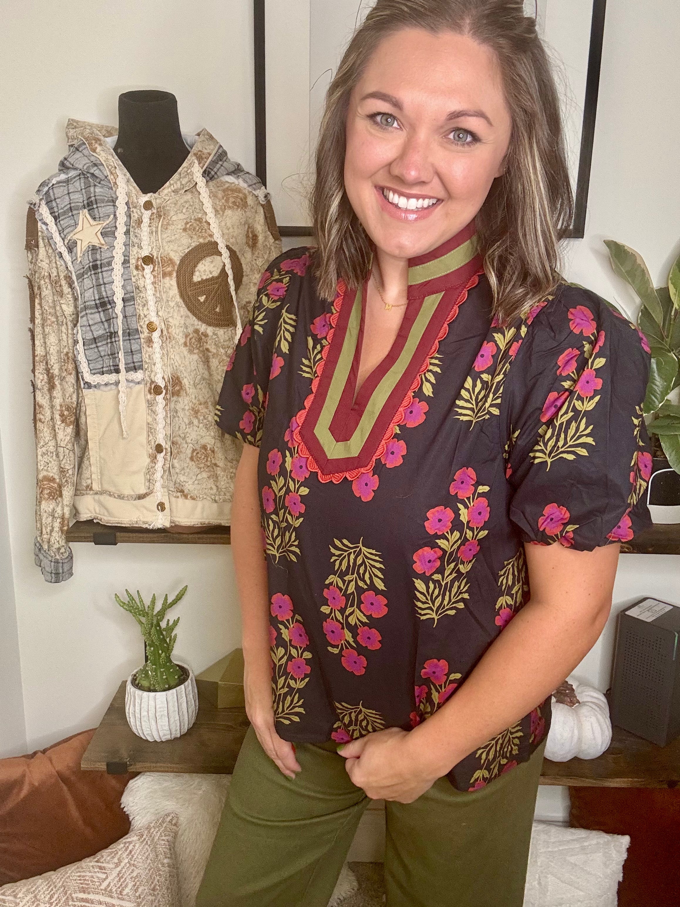 Juniper Puff Sleeve Blouse