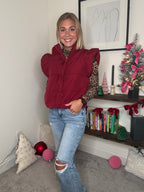 Red Puffer Vest