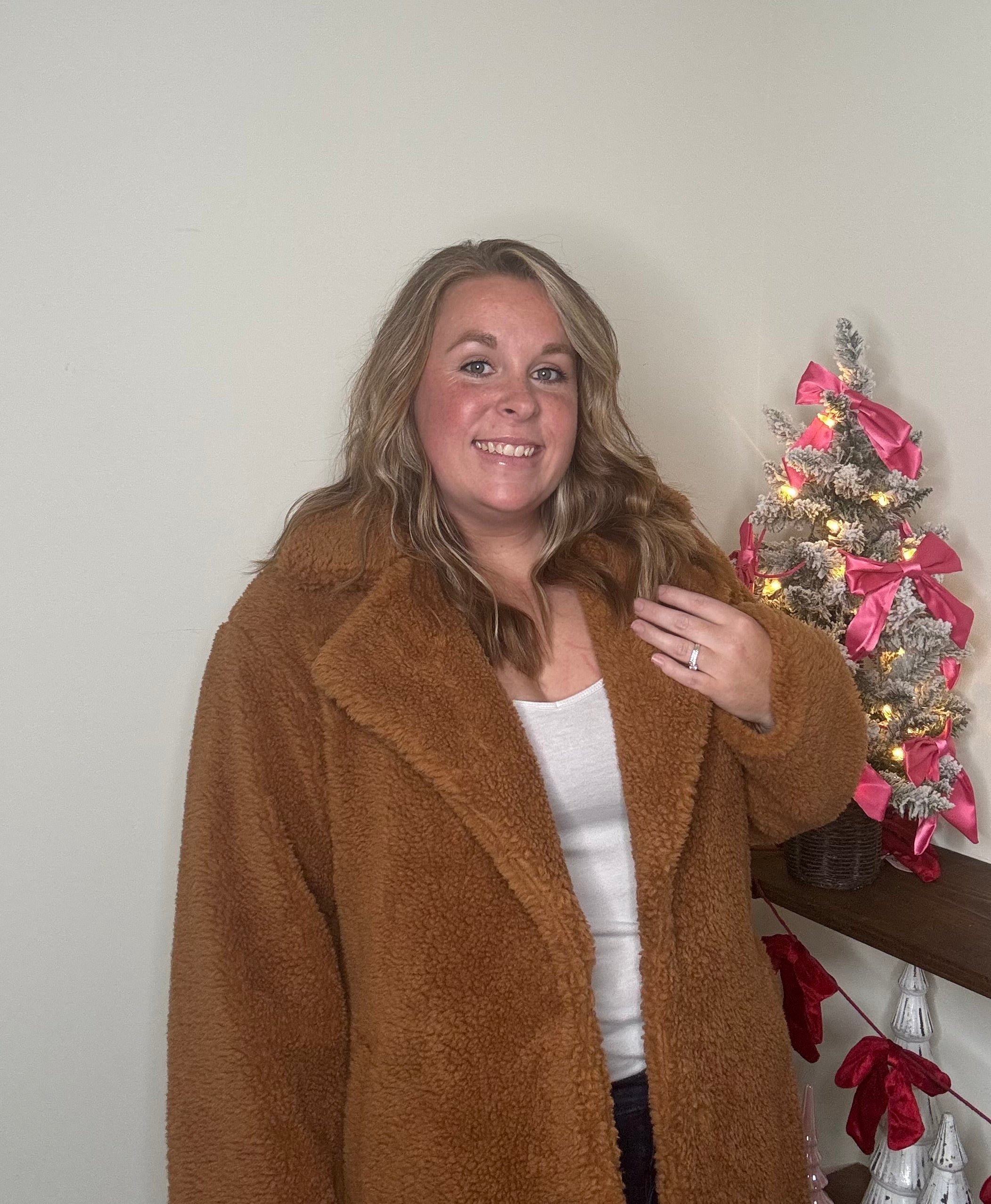 Toffee Teddy Coat