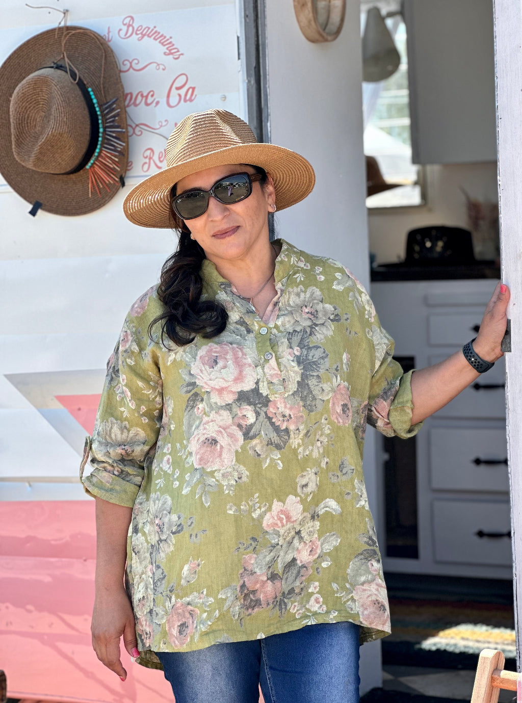 Ashley Floral Top