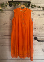 Wells Eyelet Trim Dress