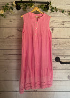 Wells Eyelet Trim Dress