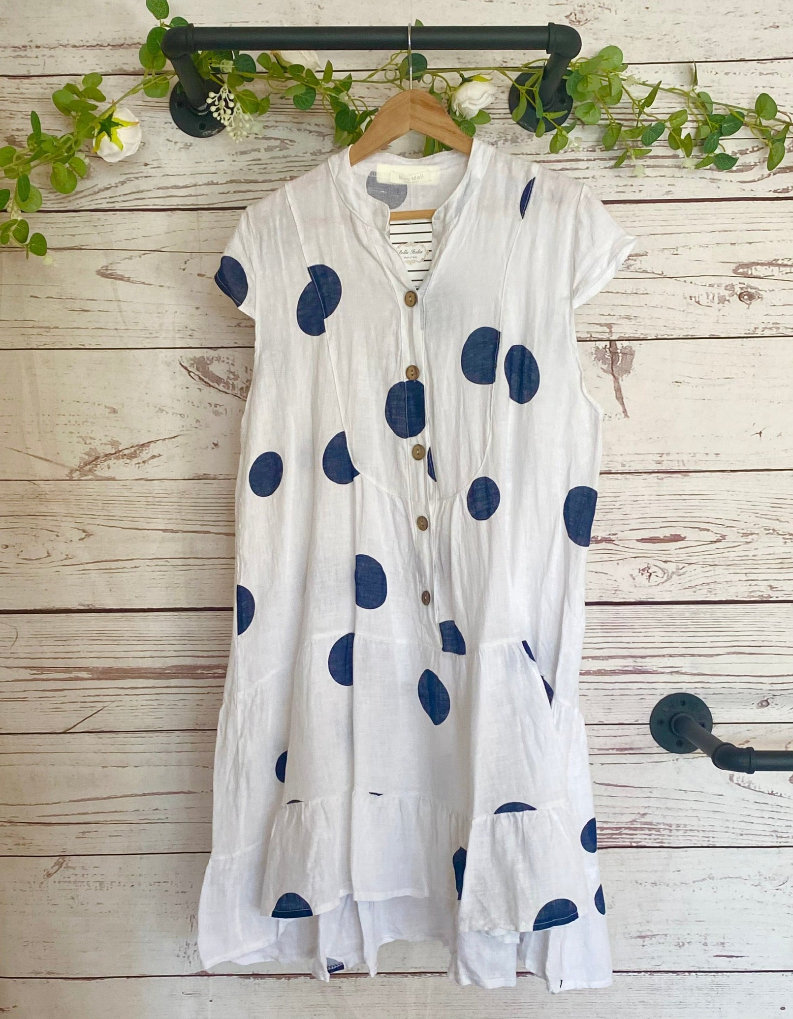 Suzi Dress  Bella Italia Linen