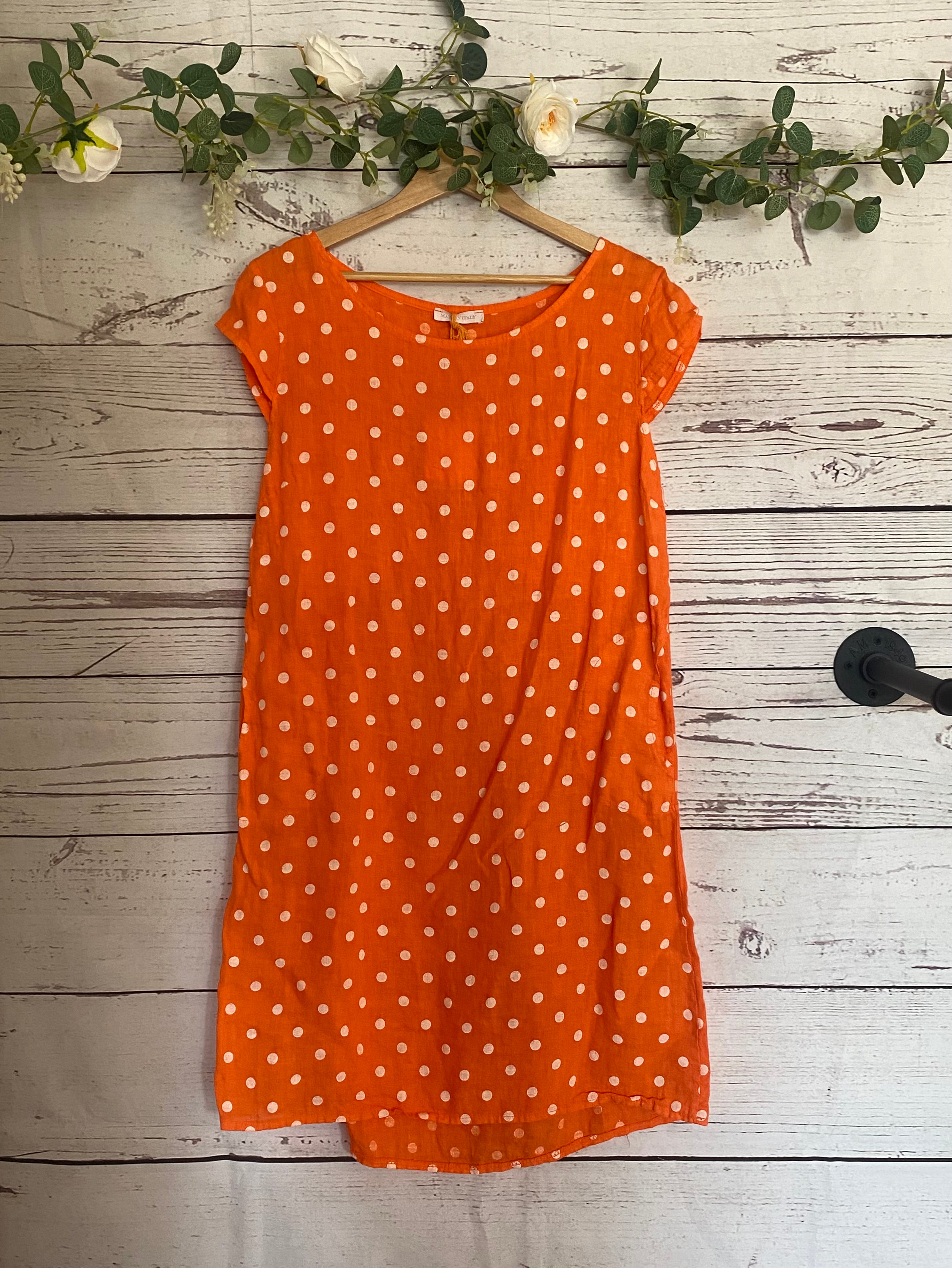 Aly Printed Dress – Bella Italia Linen Aly Printed Dress – Bella Italia Linen